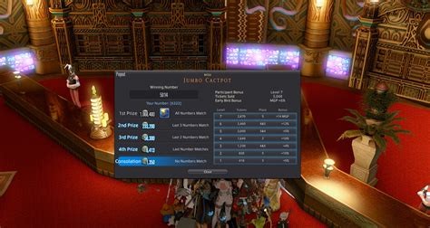 FFXIV Jumbo Cactpot Guide — What is It, Winning Numbers  .